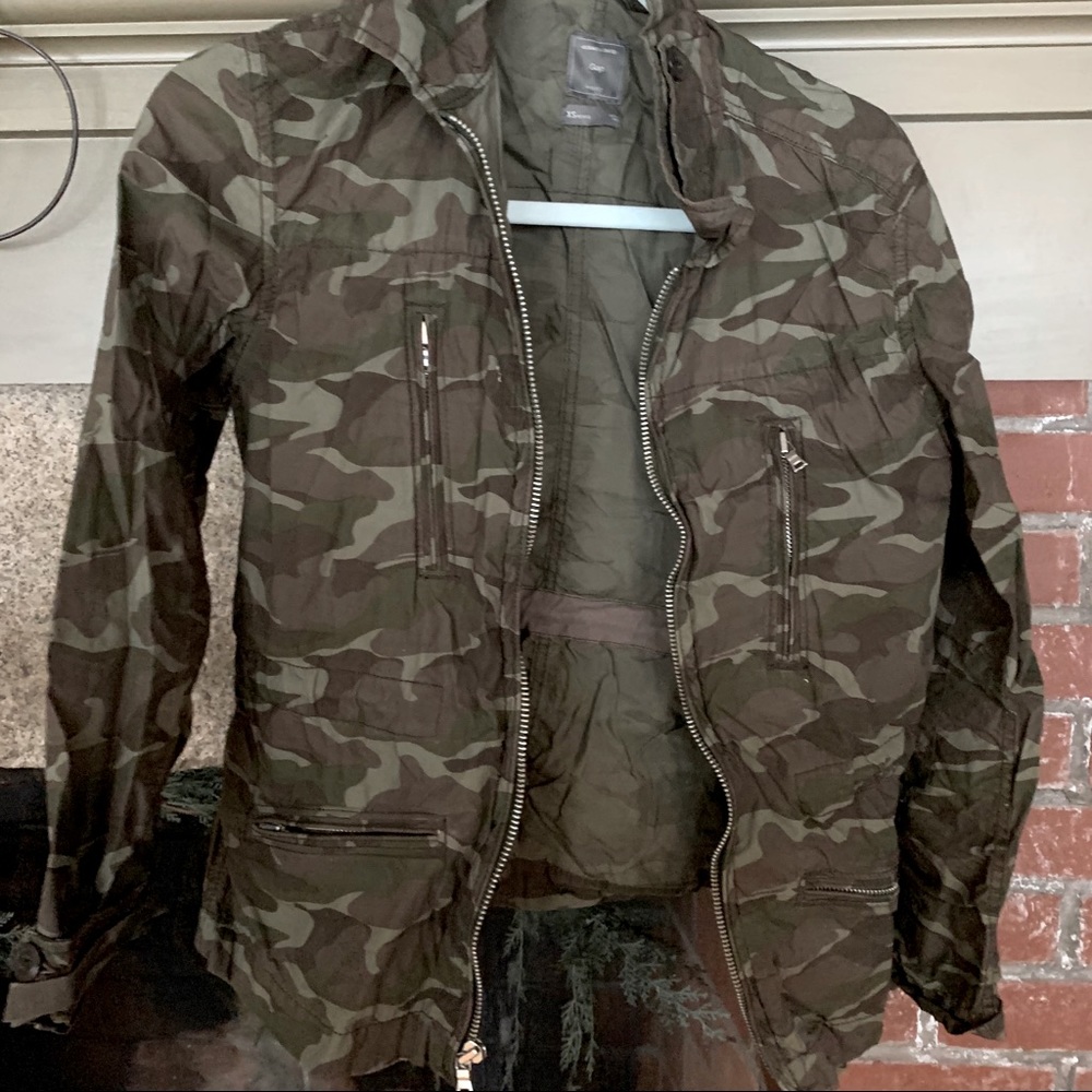 Gap camo jacket